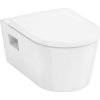 HANSGROHE EluPura Original S závesné WC AquaChannel Flush, biela + WC sedadlo s poklopom, s QuickRelease a Softclose, 60288450
