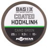 Korda šnúra poťahovaná Basix Coated Hooklink 25 lb 10 m Korda