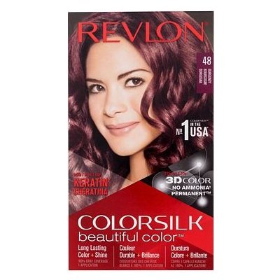 Revlon Colorsilk Beautiful Color barva na vlasy na barvené vlasy 48 Burgundy 59,1 ml