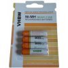 4x vhbw ready-to-use AAA mikro batérie 800mAh