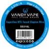 SS316L Superfine MTL Fused Clapton - odporový drát 30GA*2 + 38GA - Vandy Vape (3m)