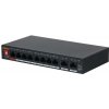 ERBU E-ES-1000-90-96, PoE switch 8x LAN (8x PoE), 2x GLAN, 96W