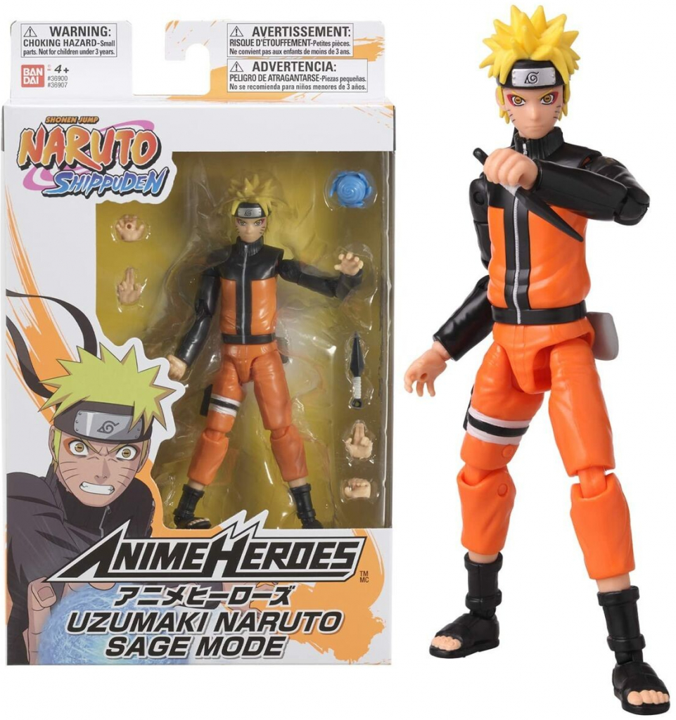 Bandai Anime Heroes Naruto Uzamaki