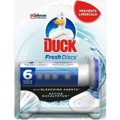 Duck Fresh Discs čistiaci gél na toalety s vôňou mora Marine 36 ml