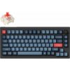 Keychron V1 Max Swappable RGB Backlight Red Switch - Black - Knob Version, US V1M-D1 (V1M-D1)