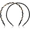 invisibobble Hairhalo True Dark Sparkle čelenka do vlasov 2x1 ks