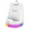 iPega P5P25 Mini Magnetický Nabíjací Stojan pre Playstation Portal Remote Player White 6974363711887