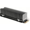 AXAGON CLR-M2XT, hliníkový pasívny chladič pre jedno aj obojstranný M.2 SSD disk, výška 24 mm