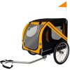 Purlov 25373 Vozík na bicykel pre psa čierny