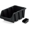 Prosperplast box úložný skladovací 230 x 160 x 120 mm čierny