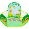 Detský suchý bazén, 50 loptičiek, farebný | 130x130 cm