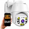 IP kamera vonkajšia WIFI MONITOROVACIA KAMERA UHD 8MP otočná kamera 8Mpx 4x zoom aplikácia detekcia