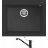 Elleci QUADRA 110 G40 full black + Deante NEO BORO BMO N60M čierna matná