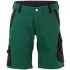 Planam NORIT Pracovné šortky dámske S, Zelená-Čierna