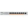 Zyxel XMG-108HP 8 Ports 2,5G + 1 SFP+, 8 ports 100W total PoE++ Desktop MultiGig unmanaged Switc XMG-108HP-EU0101F