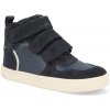 Barefoot detské členkové topánky Bundgaard - Nero Navy Tmavo Modrá