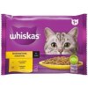 WHISKAS Kapsička Hydinový výber v šťave 4x85g
