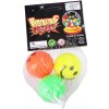 Hop guľa úsmev 3 ks 3 cm mix variantov či farieb