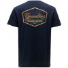 Tričko Grundéns Dark Seas X Watercraft SS T-Shirt Dark Navy Velikost XL