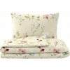 Kvalitex Bavlnené posteľné prádlo DELUX BOTANICA cream Varianta: 1+2, 240x200, 70x90cm