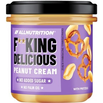 ALLNUTRITION Fitking Delicious Peanut Cream Orieškový krém s čokoládovými lupienkami 350 g