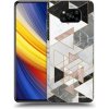 Picasee silikónový čierny obal pre Xiaomi Poco X3 Pro - Light geometry