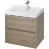 Cersanit Cersanit S924-008 - Kúpeľňová skrinka pod umývadlo CREA 53,3x59,4 cm dub CS0140 + záruka 3 roky zadarmo + záruka 3 roky zadarmo