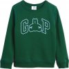 Detská mikina GAP, V-DB GR CREW Zelená,Biela, 2Y