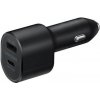 Samsung Dualná rýchlonabíjačka 45W do auta / USB-C / USB / čierna (EP-L5300XBEGEU)