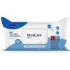 MoliCare SKIN Wet wipes 3v1 vlhčené obrúsky s harmančekovým extraktom 1x50 ks