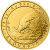 Česká mincovna zlatá minca Orol 2022 stand 1/4 oz