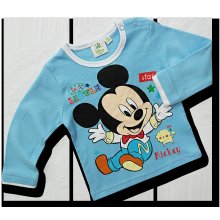 Disney Chlapčenské tričko pre bábätká - little Mickey, bl.modré