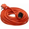 Záhradný predlžovací kábel s 1 zásuvkou Schuko, PVC 3x1,5mm2, 25m (ORNO)
