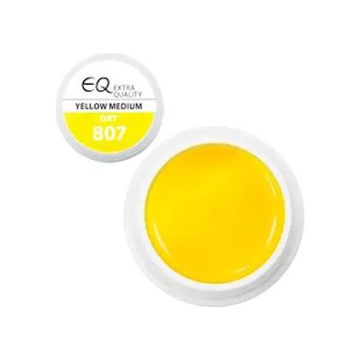 EBD Extra quality UV gél 807 Yellow Medium 5 g