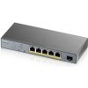 ZYXEL GS1350-6HP 6 Port manged CCTV PoE witch, 60W, 802.3BT GS1350-6HP-EU0101F