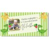 Personal Narodeninový banner s fotkou - Dinosaury Rozmer banner: 130 x 65 cm