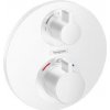 Hansgrohe Ecostat S - Termostatická batéria pod omietku na 2 spotrebiče, matná biela 15758700