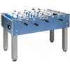 Stolný futbal GARLANDO G-500 Weaterproof BLUE (teleskopické tyče, modrý kabinet, odolný vode, bez vhadzovača, vhodný do exteriéru)
