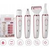 Dámsky epilátor 4 v 1 – bikini, nohy a podpazušie – nabíjanie cez USB