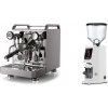 Rocket Espresso Mozzafiato FAST V + Eureka Atom W 65, white