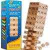 Wooden Toys Veža Jenga drevená