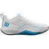 Pánska tenisová obuv Wilson Rush Pro LITE White/Atomic Blue EUR 45 1/3