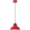 Luminex Luster na lanku SVEN 1xE27/15W/230V červená LU9224 + záruka 3 roky zadarmo