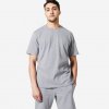 DOMYOS Pánske tričko na fitness 500 Essentials sivé 3XL