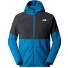 The North Face Glacier Heavyweight Hoodie Zip Dusk Blue/Asphalt Grey M
