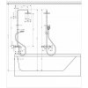 Hansgrohe Vernis Blend 200 26274000 termostatický sprchový set