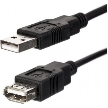 Netrack 201-01 kábel USB 2.0, predlžovací, 0,1m