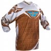 Fly Racing Kinetic Jersey brown / white L