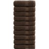 PREMIUM UTERÁKY SOLUND 10 KS HNEDÉ 70X140CM