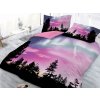 XPOSE® 3D obliečky POLÁRNA ŽIARA 140x200 cm, 70x90 cm, 3D + Predĺžená možnosť vrátenia tovaru do 50 dní